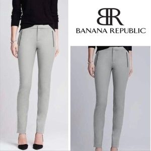 Banana Republic Addison Slate Gray Size 2 Skinny Zip Ankle‎ Dress Work Pant